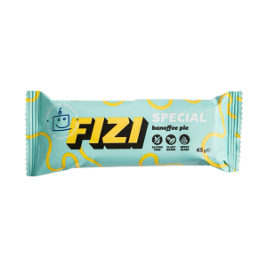 Батончик Fizi Banoffee Pie в білій глазурі 45г