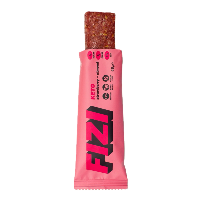 Батончик Fizi Кето Strawberry + Almond 45г