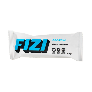 Батончик протеїновий Fizi protein almond + choco у шоколадній глазурі 45г