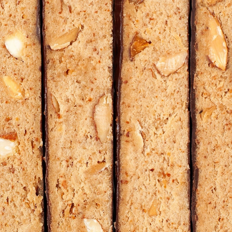 Батончик протеїновий Fizi protein almond + choco у шоколадній глазурі 45г