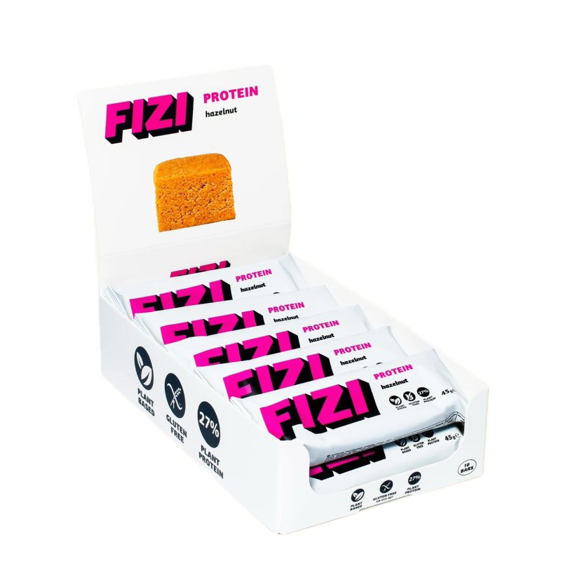 Батончик протеїновий Fizi hazelnut 45г