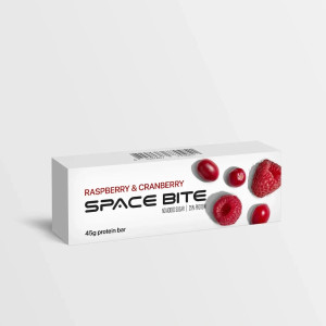 Батончик протеїновий Space Bite малина-журавлина 45г