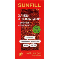 Хлібці Sunfill з томатами 100г
