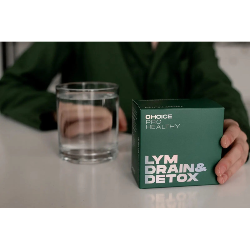 Лімфодренаж і детоксикація Choice LYM drain&detox 60 капсул