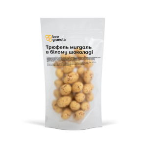 Трюфель мигдаль Bee Granola в білому шоколаді 50г