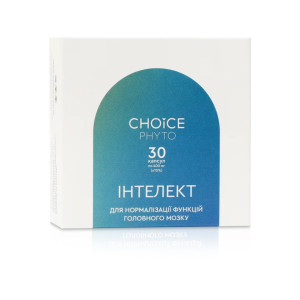 Фітокомплекс Choice Інтелект для мозку, пам’яті та концентрації