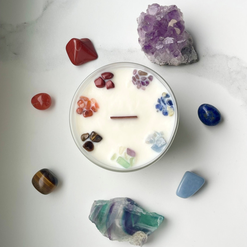 Свічка Calma 7 chakras Cashmere Musk