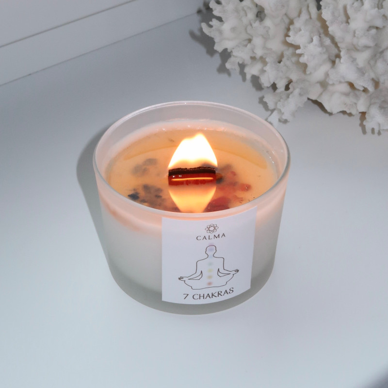 Свічка Calma 7 chakras Santal