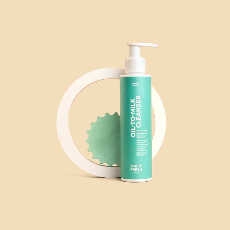 Гідрофільна олія Marie Fresh Cosmetics для жирної та комбінованої шкіри 150мл
