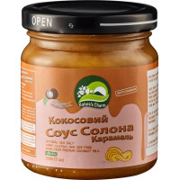 Кокосовий cоус Nature's Charm солона карамель 200г