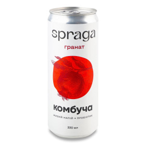 Комбуча Spraga гранат 330мл