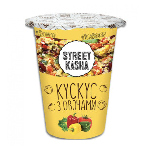 Кускус з овочами Street Kasha 250г