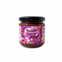 Шоколадно-горіхова паста Щаслива Healthy Generation Crunch Vegan з амарантом
без цукру 200г