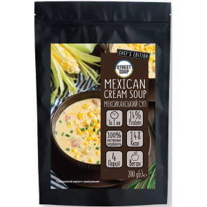 Мексиканський крем-суп Street Soup 200г