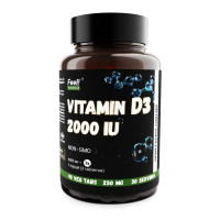 Вітамін Д3 - Vitamin D3 Feel Power, 250мг, 90 рослинних таблеток