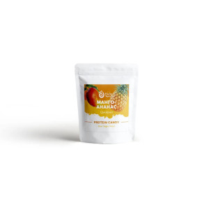 Цукерки протеїнові манго-ананас Fruity Yummy 60г