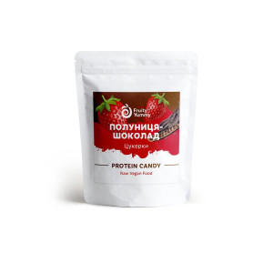 Цукерки протеїнові полуниця-кероб Fruity Yummy 60г