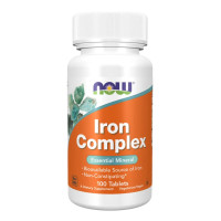 Комплекс заліза NOW FOOD Iron Complex -100 капсул