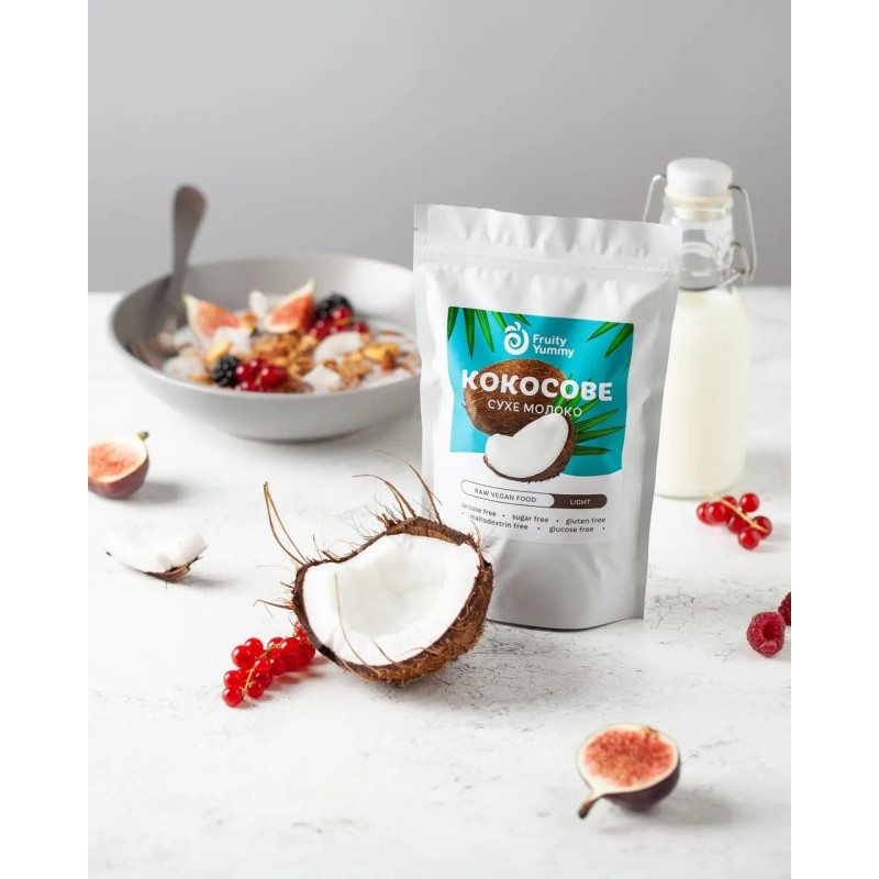 Замінник молока кокосовий Fruity Yummy 250г