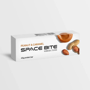 Батончик протеїновий Space Bite  арахіс-карамель 45г