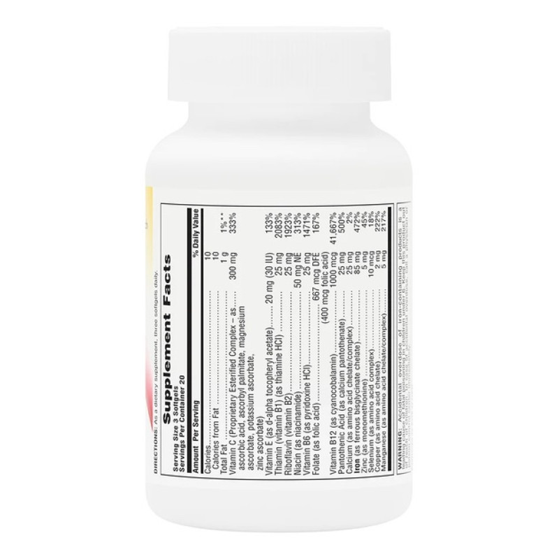 Вітамінно-мінеральний комплекс Nature's Plus Hema-Plex 60капс
