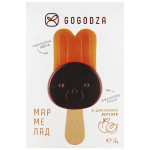 Желейний мармелад Gogodza  морква-бузина зі шматочками персика 30г