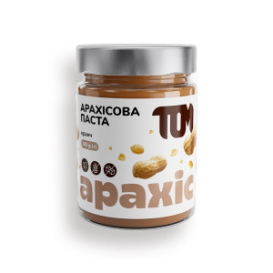 Паста TOM арахісова кранч 300г