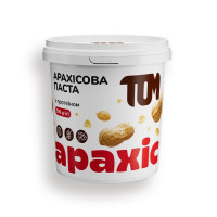 Паста ТОМ арахісова з протеїном 500г