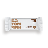 Батончик TOM фундук з протеїном 45г