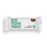 Батончик TOM кеш'ю з протеїном 45г