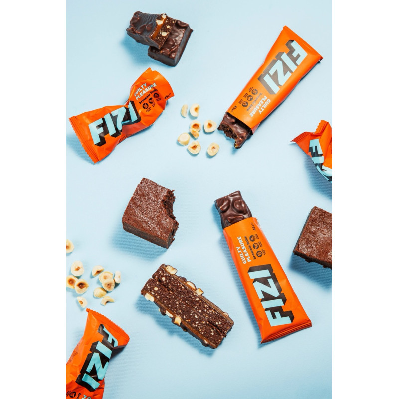 Батончик Fizi Guilty pleasure brownie babe 45г