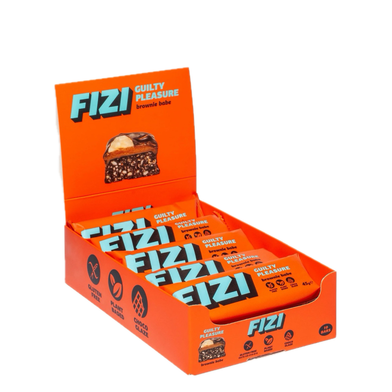 Батончик Fizi Guilty pleasure brownie babe 45г