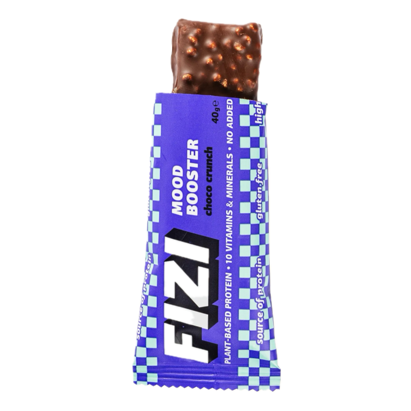 Батончик Fizi Choco Crunch у шоколадній глазурі 40г