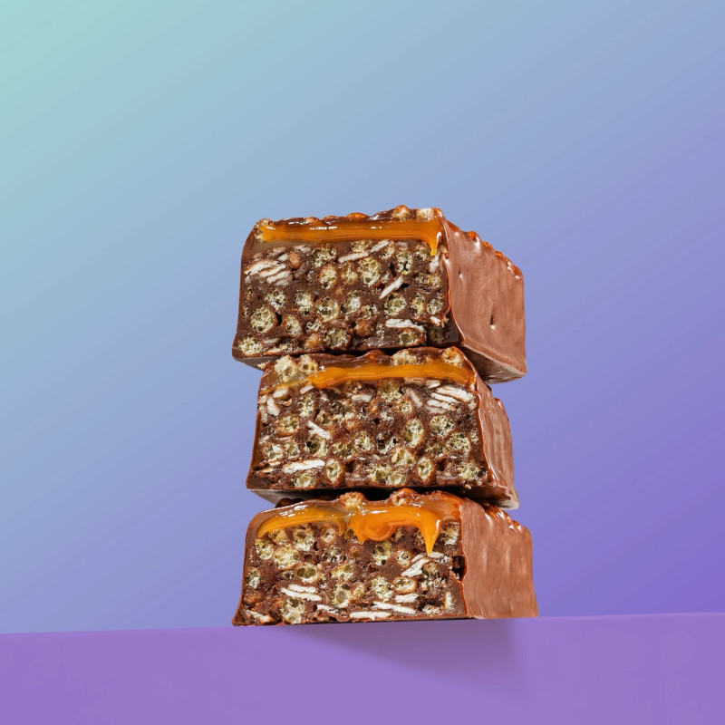 Батончик Fizi Choco Crunch у шоколадній глазурі 40г