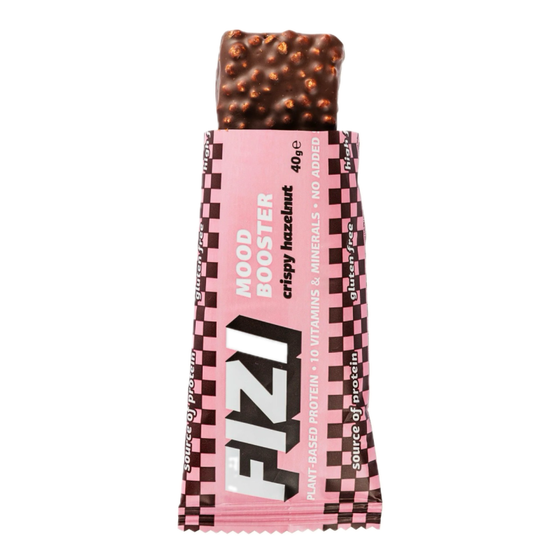 Батончик Fizi Crispy Hazelnut у шоколадній глазурі 40г