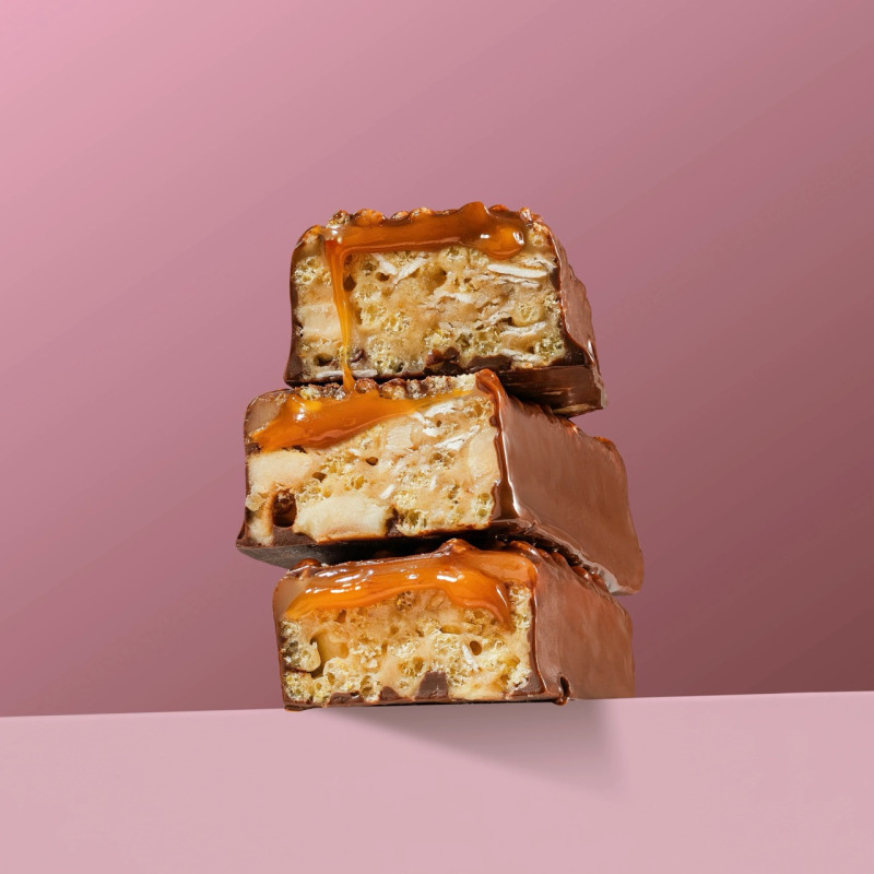 Батончик Fizi Crispy Hazelnut у шоколадній глазурі 40г