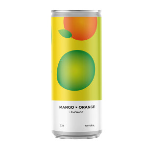 Лимонад Underwood Mango x Orange 0.33 л
