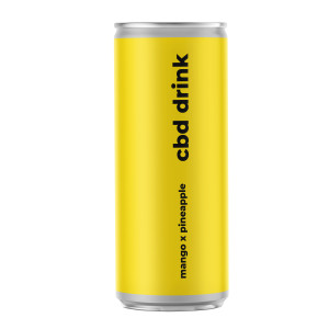 CBD Drink Underwood Mango Pineapple газований 0.33л