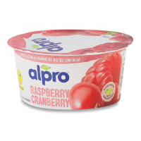 Десерт Alpro соєвий ферментований малина-журавлина 150г