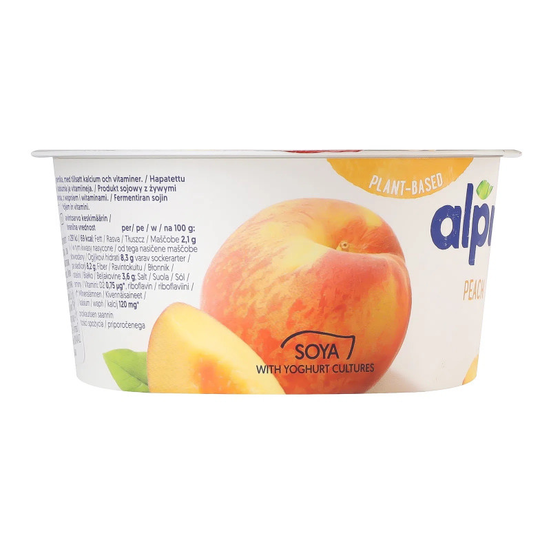 Десерт Alpro соєвий ферментований з персиком 150г