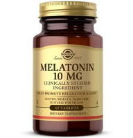 Натуральна добавка Solgar Melatonin 10мг 60 таблеток
