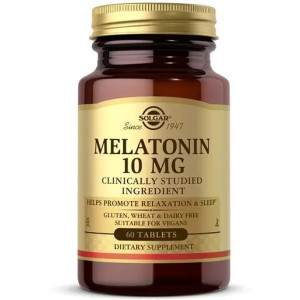 Натуральна добавка Solgar Melatonin 10мг 60 таблеток