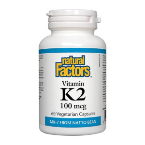 Вітамін К2 Natural Factors 100 мг 60 капсул