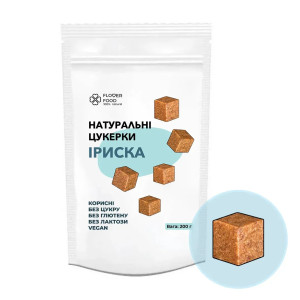 Натуральні цукерки FloverFood іриска 200г