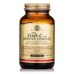 Комплес для імунітету Solgar Ester-C Plus Immune Complex 60 капсул