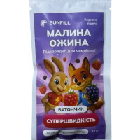  Батончик Sunfill малина-ожина 33г