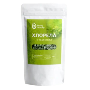 Хлорела у таблетках Fruity Yummy 125г