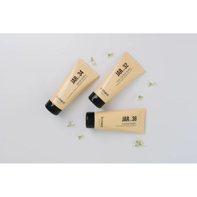 Кондиціонер-маска Honest Products JAR №34 для відновлення пошкодженого волосся 200мл
