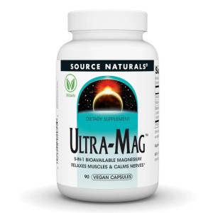 Магній комплекс Source Naturals Ultra-Mag 90капсул