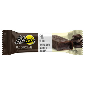 Протеїновий батончик FitWin Duo chocolate 60г